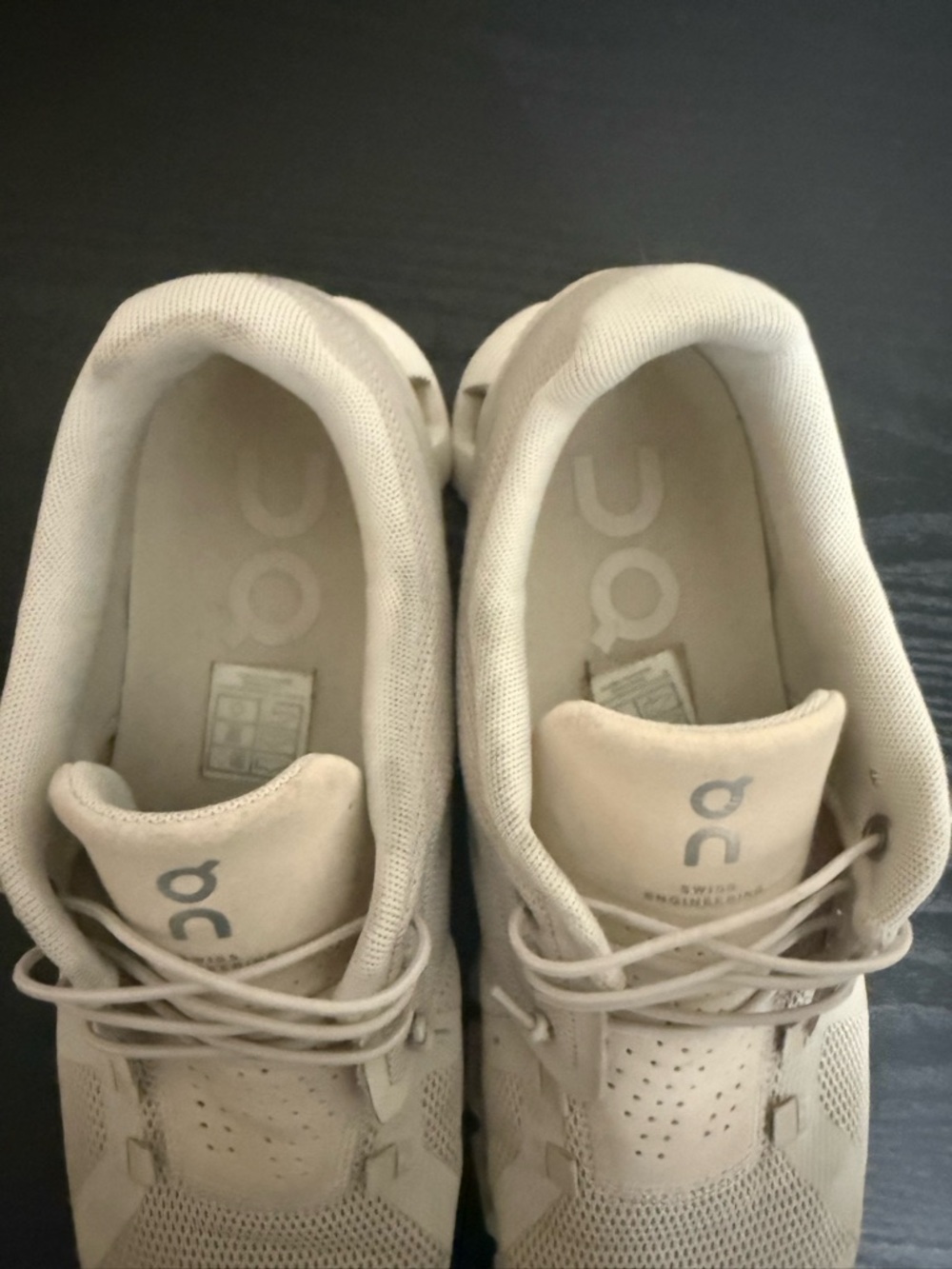 On Cloud 5 Women's Running Shoes Pearl White EU 41 US 9.5 Lightweight - Picture 6 of 8